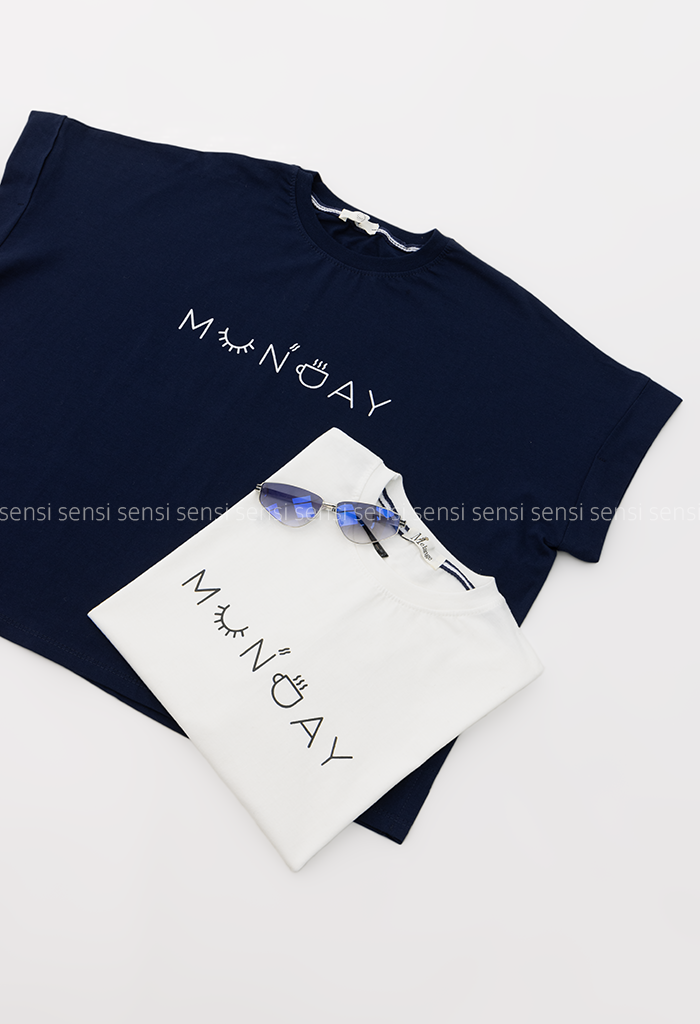 تیشرت آستین دوبل MONDAYکد1006264